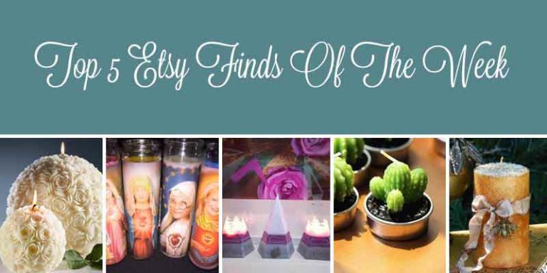 Etsy Candle Finds Of The Week: Edition #1