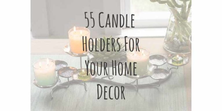 55 Candle Holders, Tealight Holders and More, Everything for Your Home’s Decor