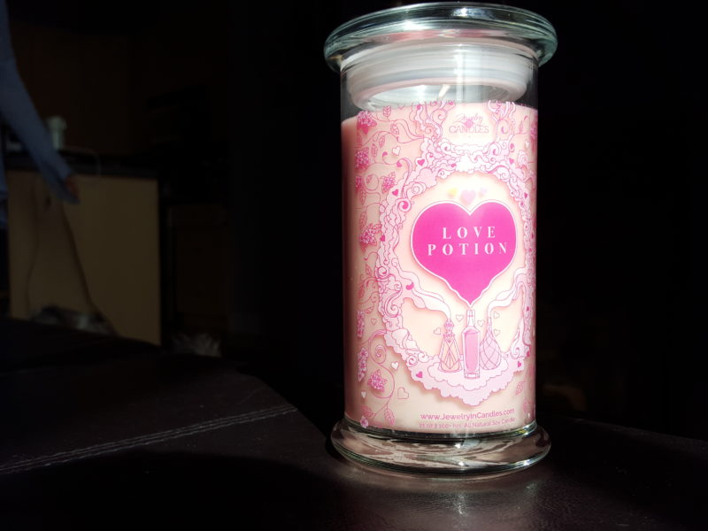 love potion candle
