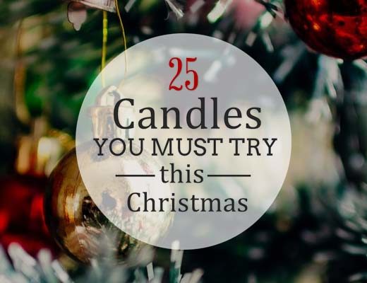 25 Best Christmas Candles 2017