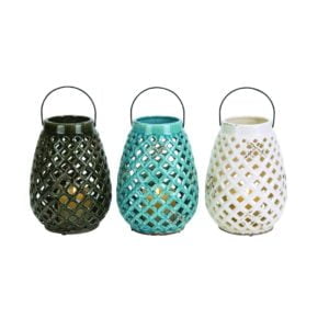 ceramic lantern candle holders