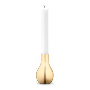 24K gold plated taper candle holders