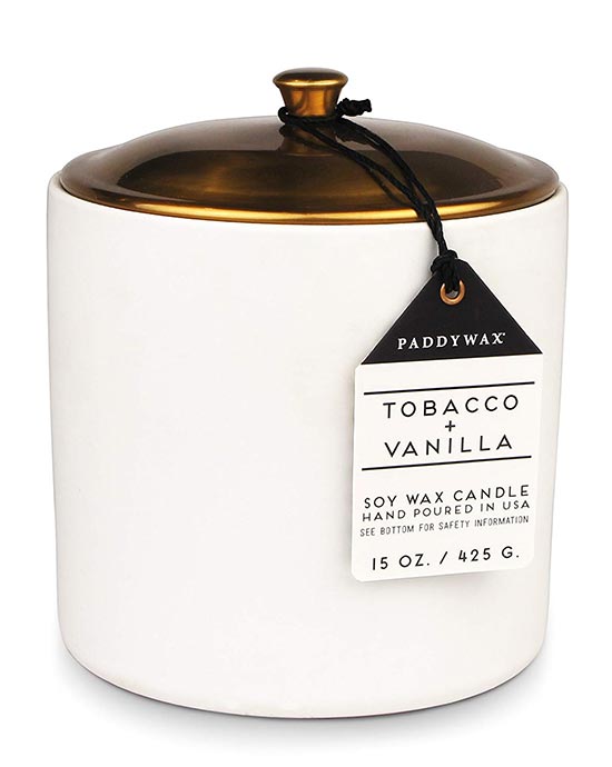 Paddywax Tobacco and Vanilla Fall Candle