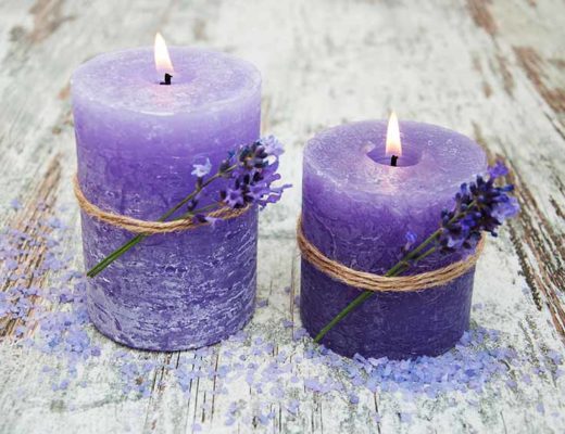 lavender candles for sleep