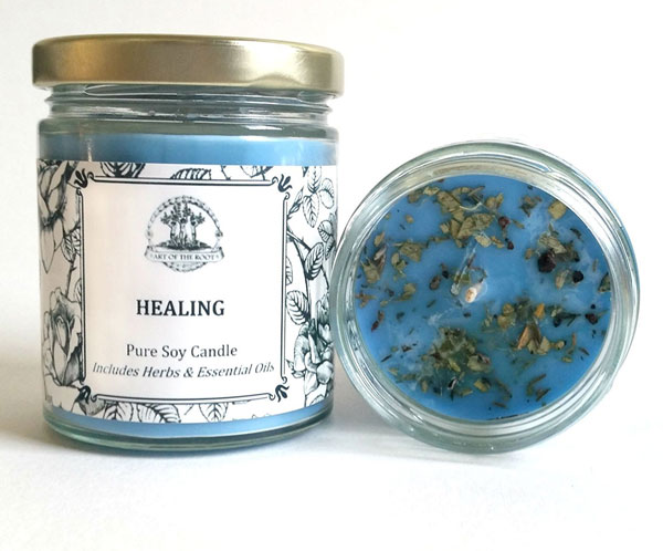 art of the root healing soy candle