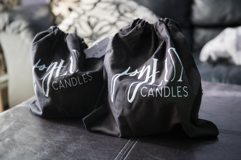 joylux candles bag packaging