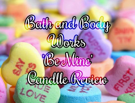 bath and body works be mine candy hearts candle review