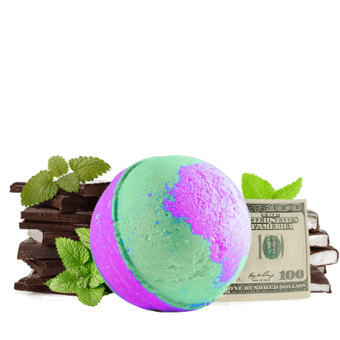 Cold Hard Cash Bath Bombs Peppermint Patty Scent