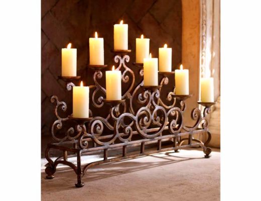 Tiered Candle Holders For In Fireplace