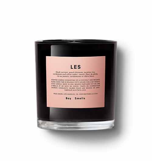 our favorite boy smells candles