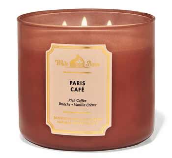 strongest smelling bath and body works candles paris cafe