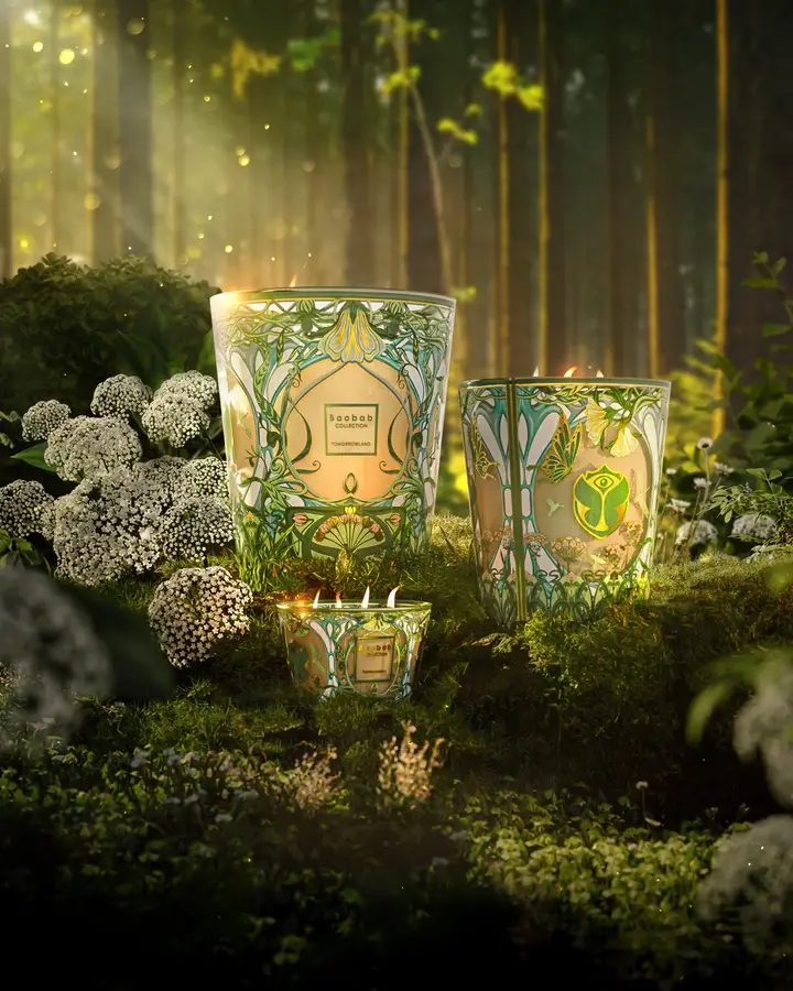 Baobab Tomorrowland Limited Edition Candle: A Vibrant Melody in Wax