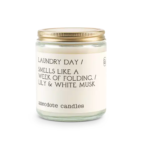 anecdote candles review LaundryDay Jar Lid Anecdote Candles Review + Brand Overview
