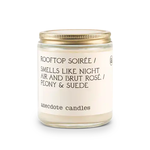 anecdote candles review RooftopSoiree Jar Lid Anecdote Candles Review + Brand Overview