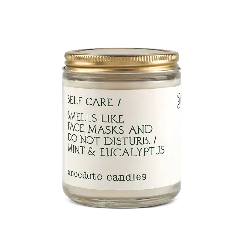 anecdote candles review SelfCare Jar Lid e15e026dfaa24cdaaf892daf744b1609 Anecdote Candles Review + Brand Overview