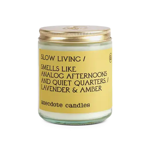 anecdote candles review SlowLiving Jar Lid Anecdote Candles Review + Brand Overview