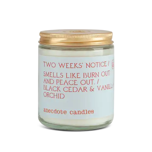anecdote candles review TwoWeeks Jar Lid Anecdote Candles Review + Brand Overview