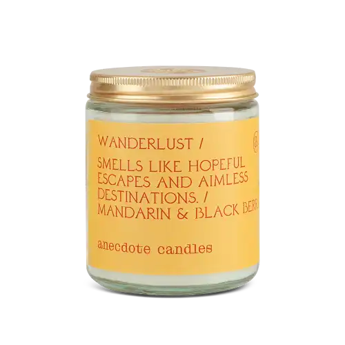 anecdote candles review WanderLust Jar Lid Anecdote Candles Review + Brand Overview
