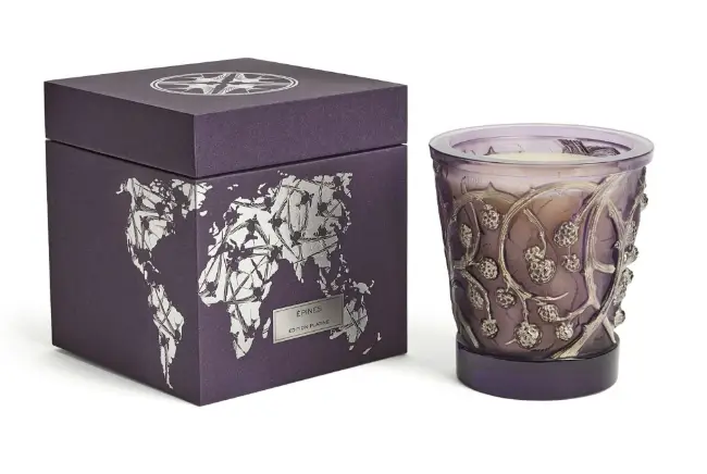 laliquevoyageepinesplatinumeditioncandle750gmostexpensivecandlesintheworld candlejunkies The 17 Most Expensive Candles In The World