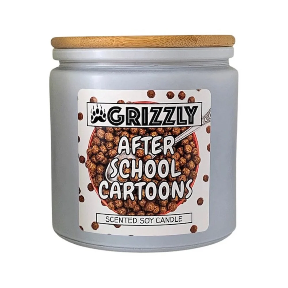 best cereal candles after school cartoons grizzly - candle junkies
