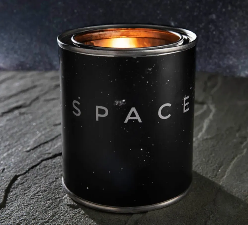 outer space scented candles