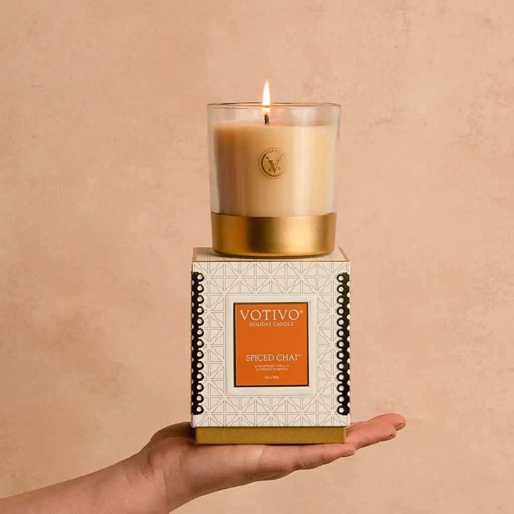 best fall candles 2023 votivo spiced chai - candle junkies